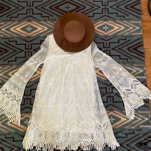 Show me your mumu lace detail dress